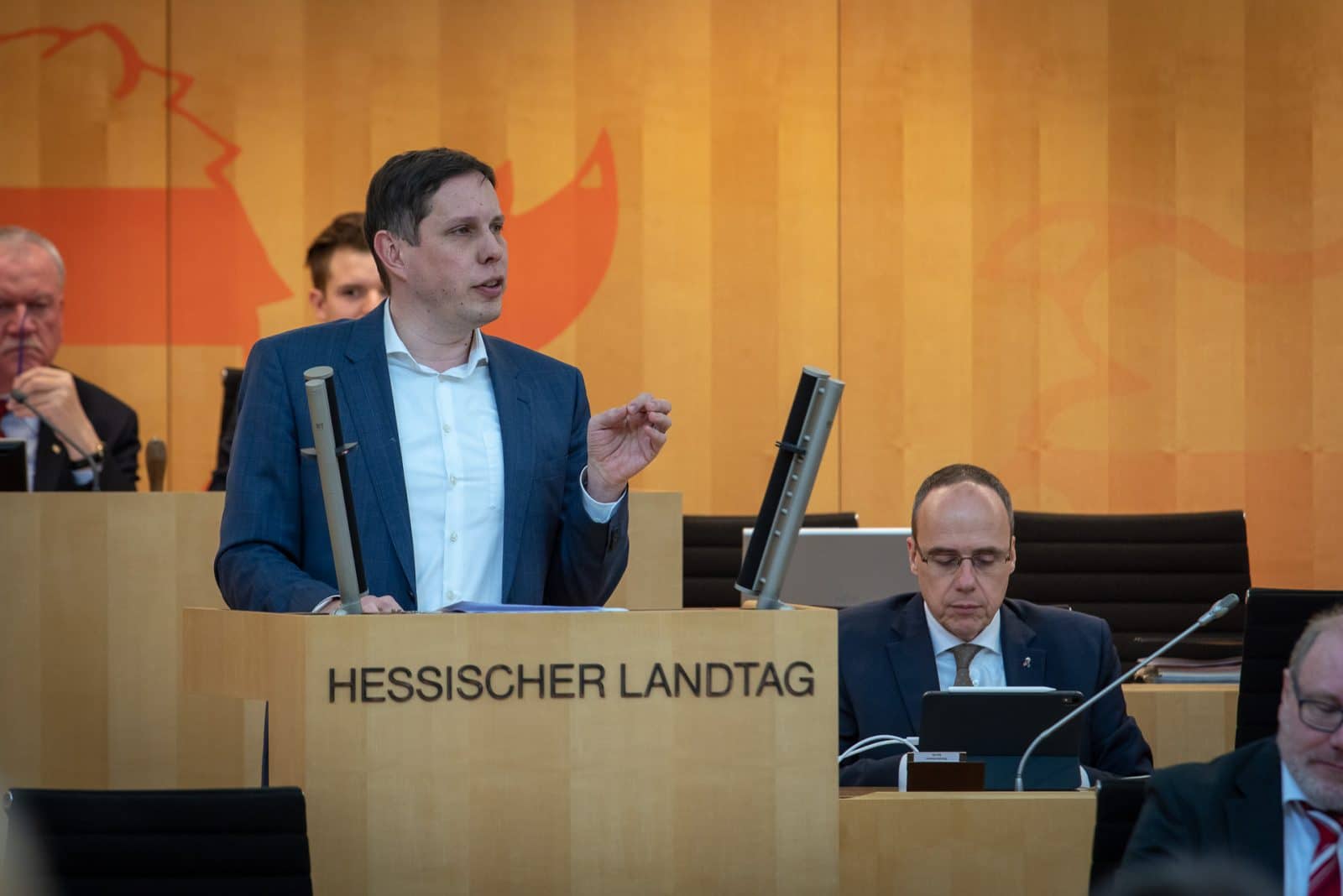 Torsten Leveringhaus, Grüner Sprecher für Digitalpolitik im Hessischen Landtag. 